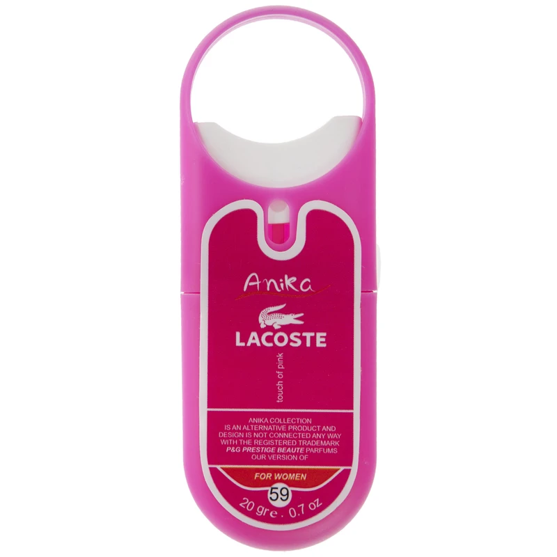 عطر جیبی زنانه آنیکا مدل Lacoste حجم 20 میلی لیتر