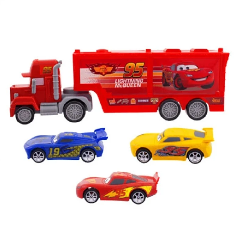 ماشین بازی مدل مک کویین بسته 4 عددی 