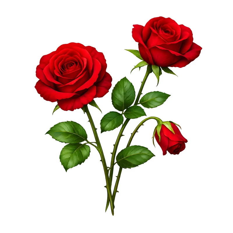 استیکر طرح گل کد ro-101