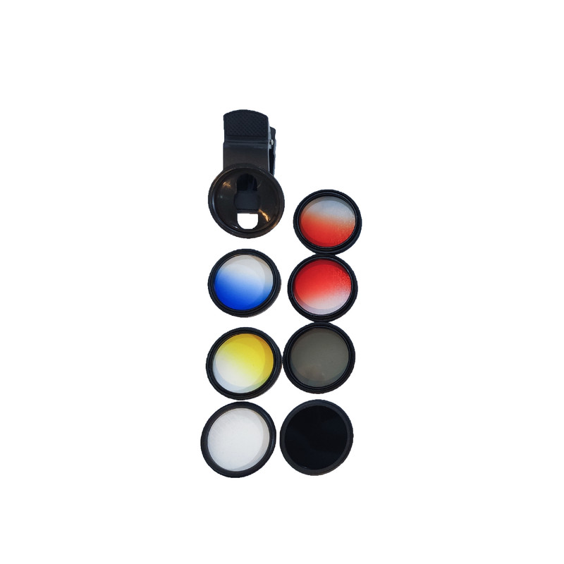 فیلتر لنز موبایل اپیکسل مدل APL-37UV-7G مجموعه 7 عددی