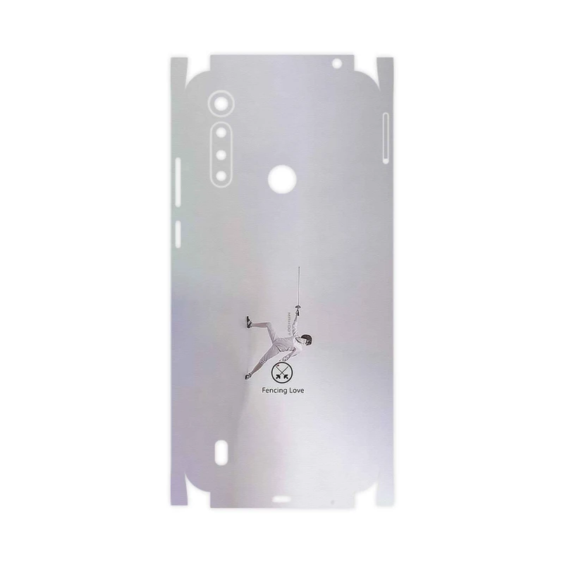 برچسب پوششی ماهوت مدل Fencing-FullSkin مناسب برای گوشی موبایل موتورولا Moto G8 Power Lite