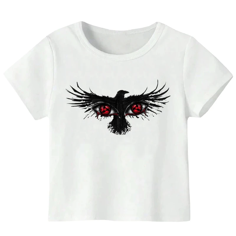 تی‌شرت آستین کوتاه پسرانه مدل کلاغ کد W411