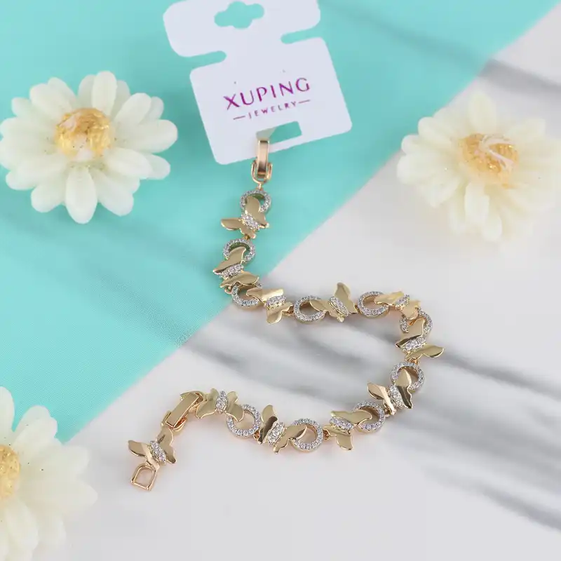 دستبند زنانه ژوپینگ مدل پروانه کد DD414