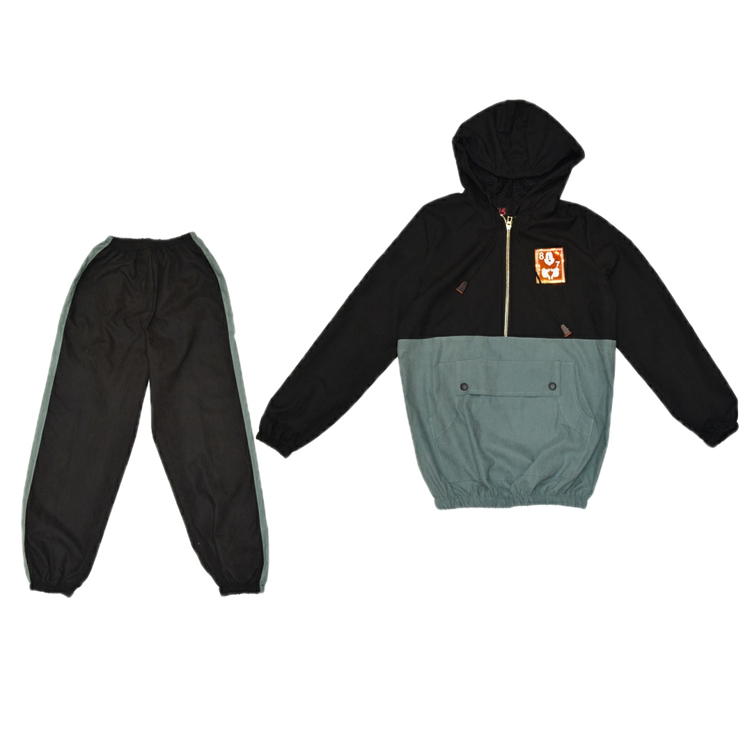 ست هودی و شلوار دخترانه مدل 120