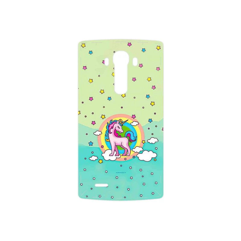 برچسب پوششی ماهوت مدل Rainbow unicorn adventure مناسب برای گوشی موبایل ال جی G3