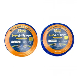 سیم برق افشان 1 در 1.5 و 1 در 2.5 میرا کد B بسته دو عددی