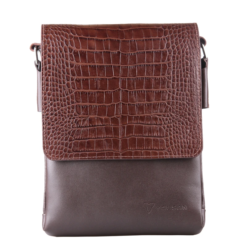 کیف رودوشی مردانه چرم یلسان مدل رادمان کد 044-GC-03