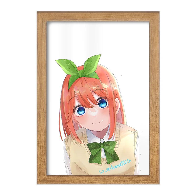 تابلو خندالو مدل یوتسوبا انیمه پنج عروس مساوی کد 32548