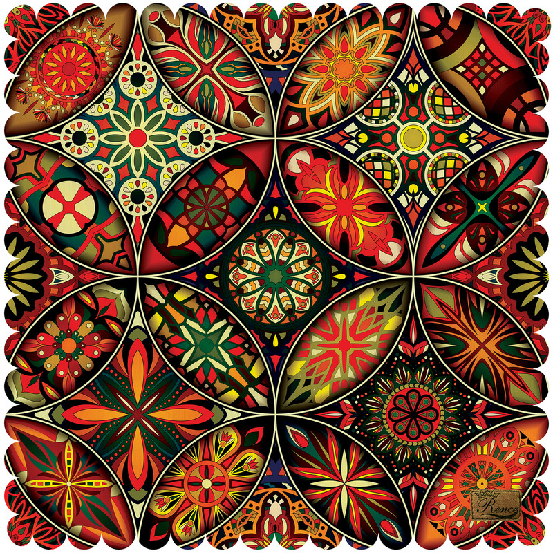 رومیزی رنس مدل T9-42543