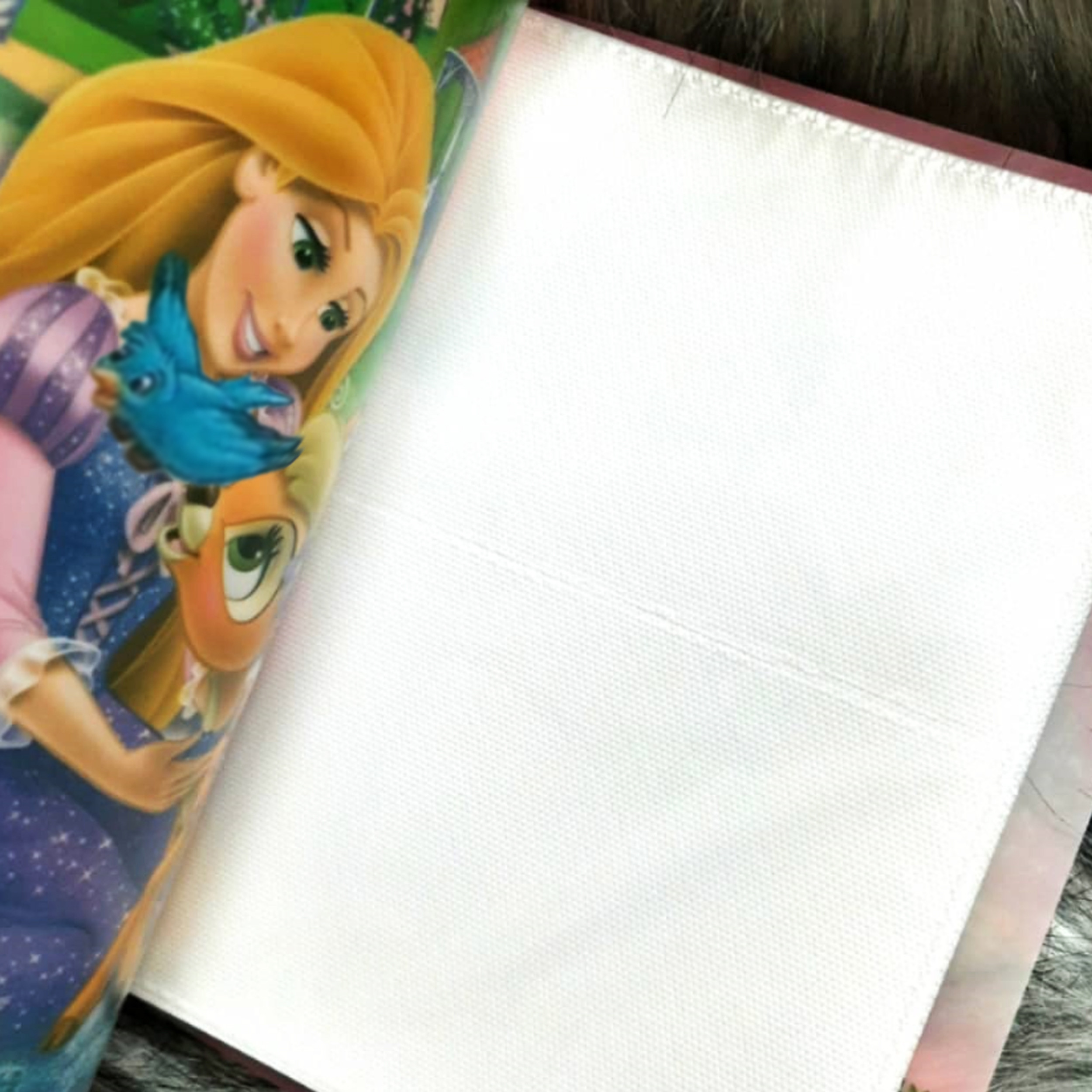 آلبوم عکس کودک مدل پرنسس گیسو کمند آلبوم عکس کودک مدل پرنسس گیسو کمند