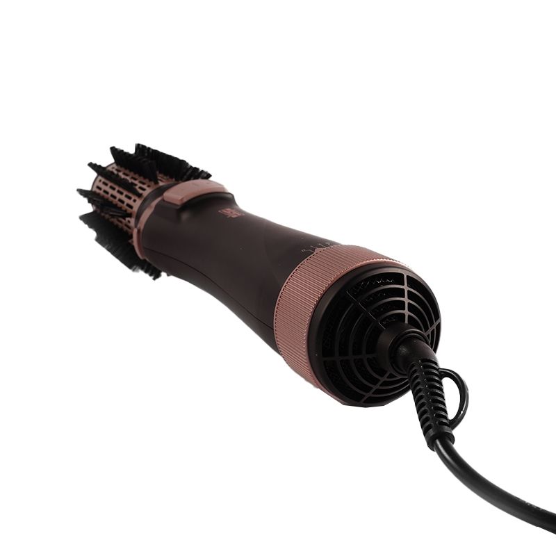 سشوار برس‌دار چرخشی حرفه‌ای دی اس پی مدل 50063A، موتور DC با توان مصرفی 1000 وات، دارای قابلیت باد سرد، سیم گردان، با حالت فرکننده، حجم‌دهنده و صاف‌کننده، وزن 500 گرم، تنظیم حرارت 2 حالته و کنترل سرعت 3 حالته، به همراه 5 عدد سری متمرکزکننده -  - 6