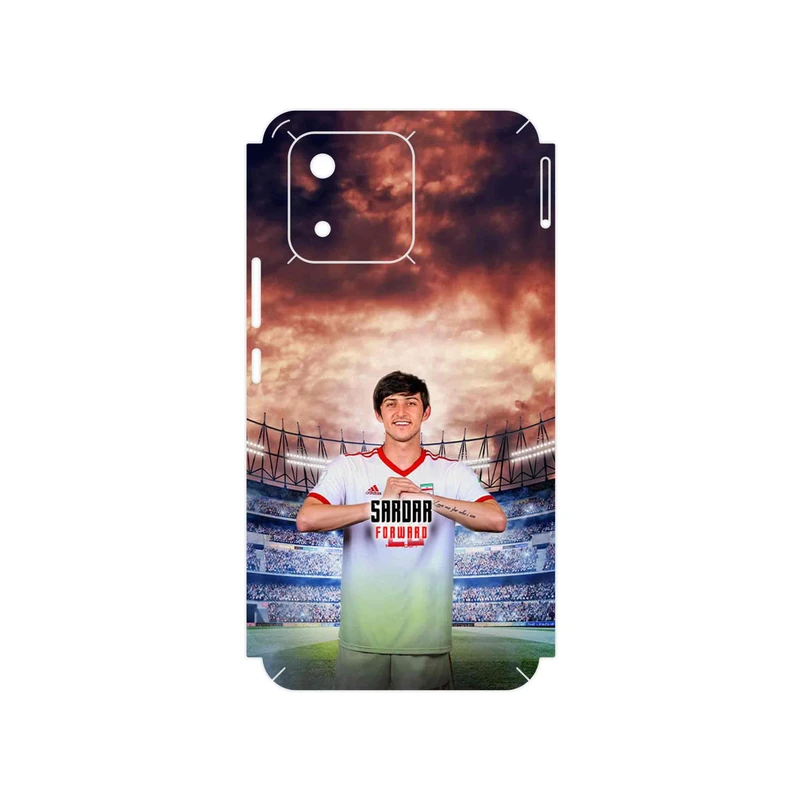 برچسب پوششی ماهوت مدل Sardar Azmoun مناسب برای گوشی موبایل آنر X5