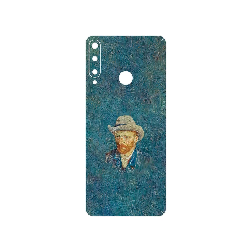 برچسب پوششی ماهوت مدل Self portrait with a gray felt hat مناسب برای گوشی موبایل هوآوی Y6p