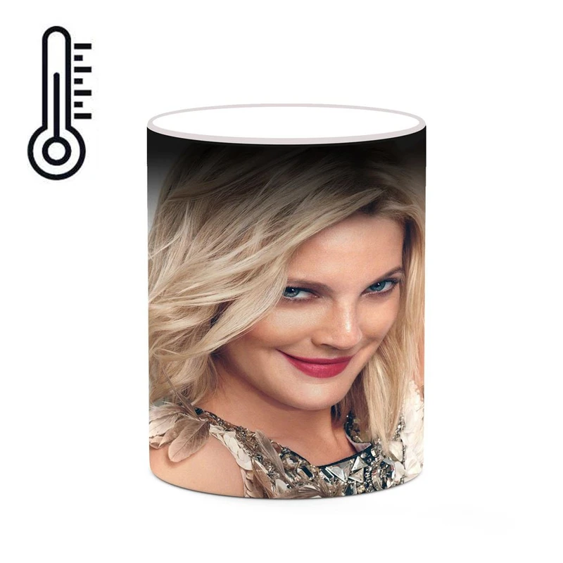 ماگ حرارتی کاکتی طرح Drew Barrymore مدل mgh25789