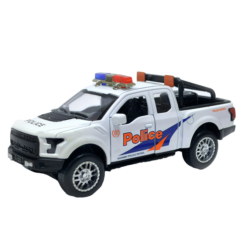ماشین بازی مدل فلزی فورد طرح Raptor police