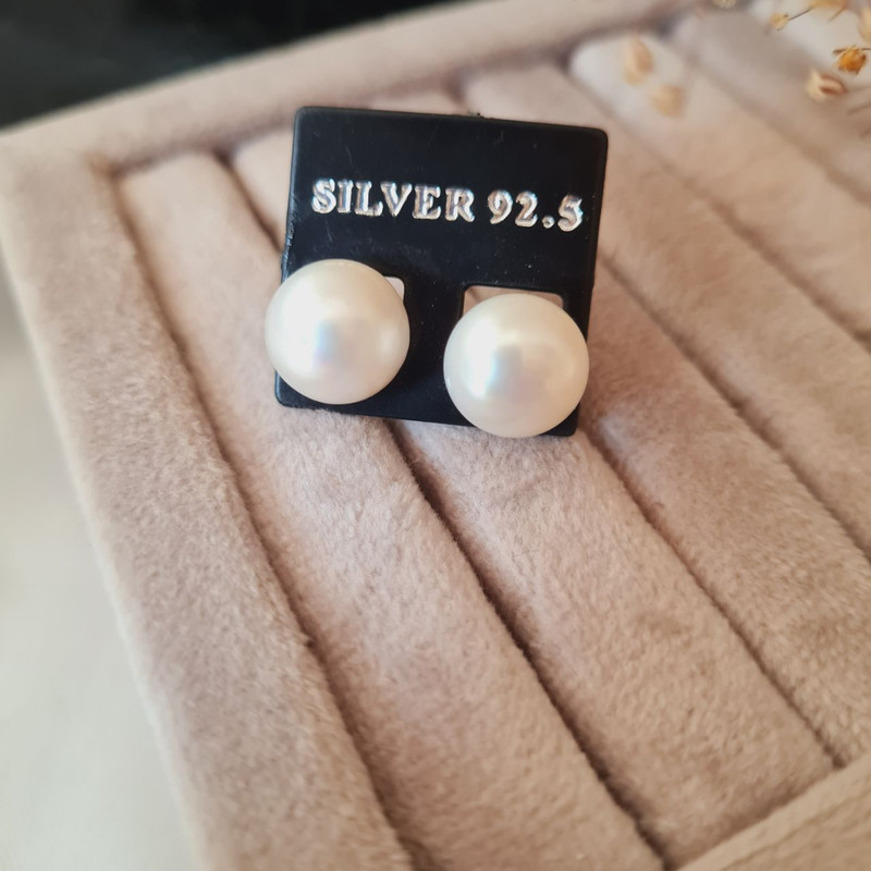 گوشواره نقره زنانه مدل مروارید طبیعی و پرورشی کد GO45Q گوشواره نقره زنانه مدل مروارید طبیعی و پرورشی کد GO45Q