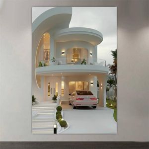 پوستر طرح  خانه مدل ویلای لوکس کد LI10206