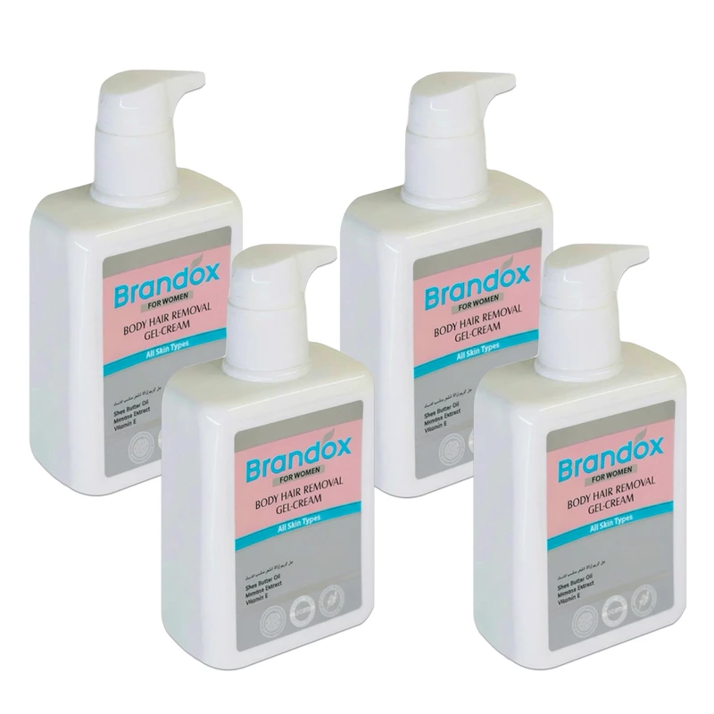 ژل کرم موبر براندوکس مدل Lady04 حجم 300 میلی لیتر مجموعه 4 عددی