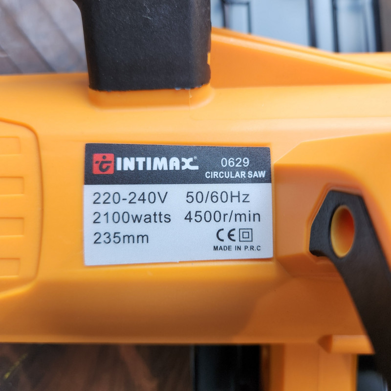 اره گردبر اینتیمکث کد 235mm اره گردبر اینتیمکث کد 235mm