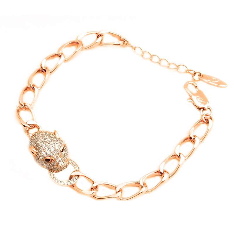 دستبند زنانه ژوپینگ مدل پلنگی کد Z87149