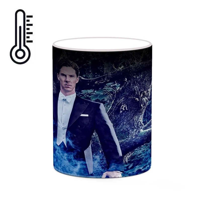 ماگ حرارتی کاکتی طرح Benedict Cumberbatch مدل mgh25272