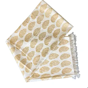 رومیزی قلمکار مدل ایده آل 305 - 100