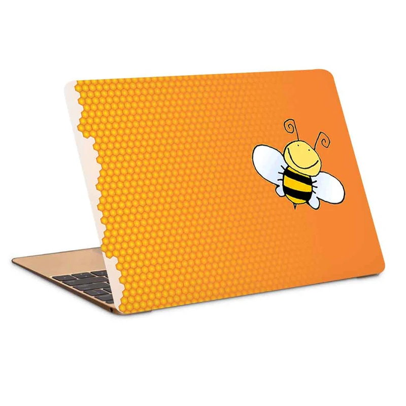 استیکر لپ تاپ طرح bee-10 کد P-613 مناسب برای لپ تاپ 15.6 اینچ