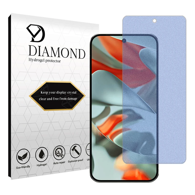 محافظ صفحه نمایش مات آنتی بلو دیاموند مدل Tough مناسب برای گوشی موبایل گوگل Pixel 9 Pro XL