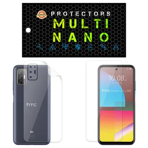 Multi Nano X-SFT Screen Protector For htc Desire 21 Pro with back skin