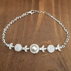 دستبند نقره زنانه  کد 3059