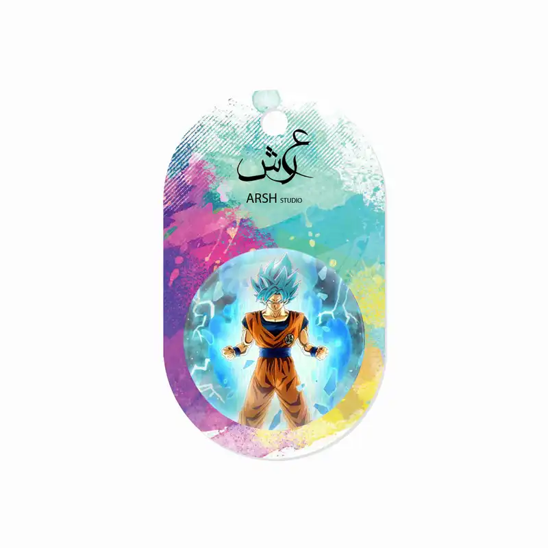 مگنت عرش طرح انیمه گوکو کد Asm184