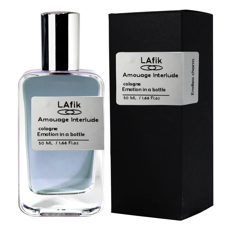 ادو پرفیوم مردانه لافیک مدل آمواج اینترلود با رایحه گرم حجم 50 میلی لیتر