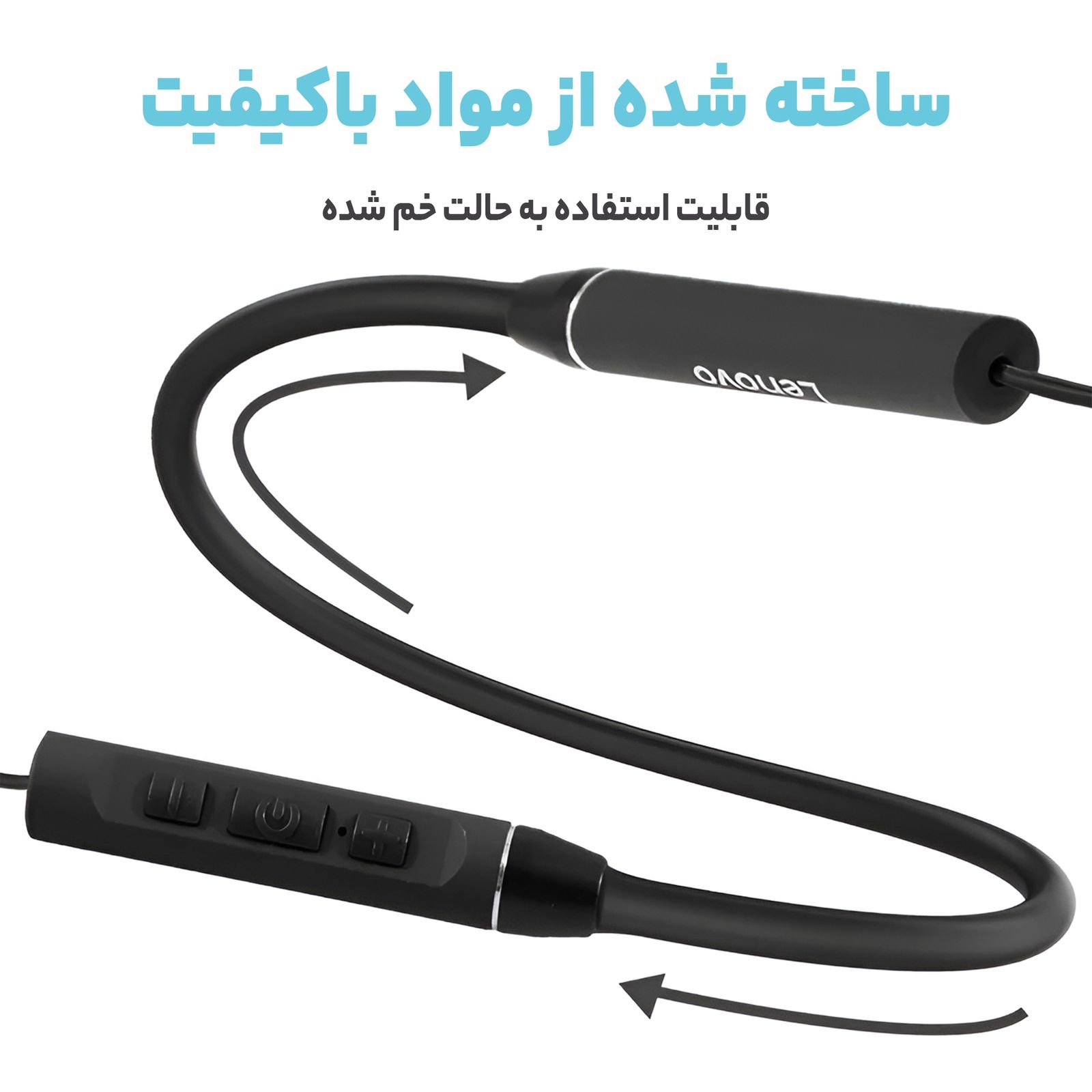 هندزفری بلوتوثی لنوو مدل QE08 New version -  - 12