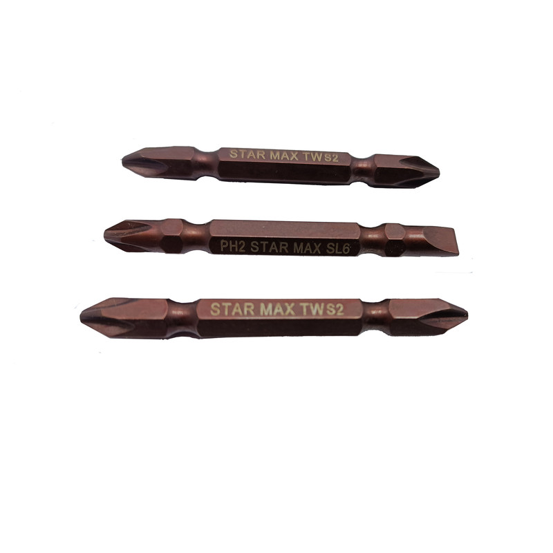 سری پیچ گوشتی دو سر چهار سو مدل P1 بسته 3 عددی