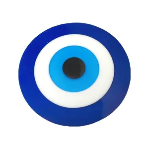 زیر لیوانی رزینی طرح چشم و نظر 