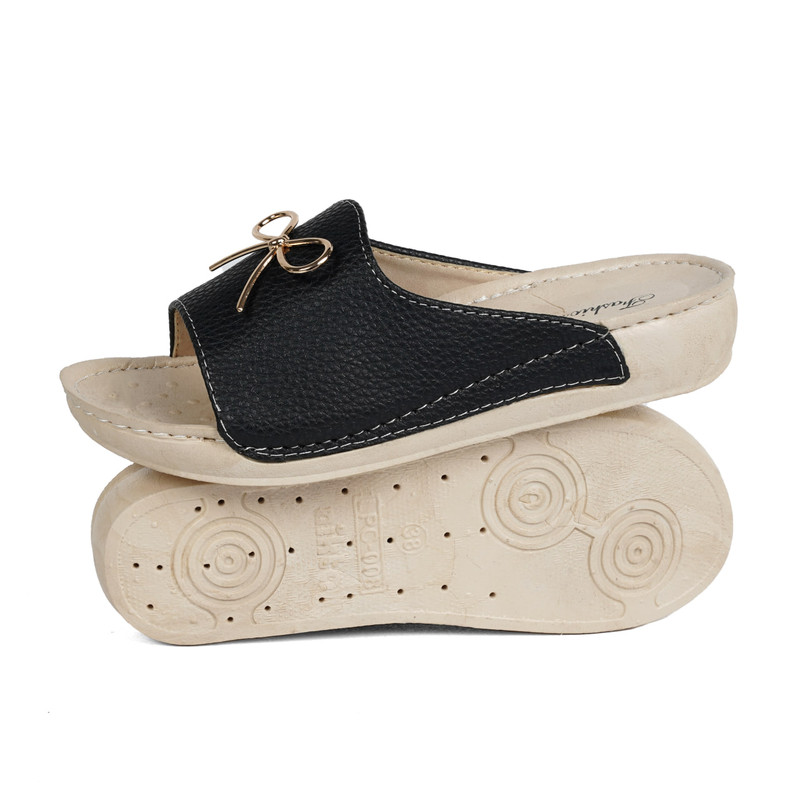 دمپایی زنانه نیکتا مدل L32 رنگ مشکی