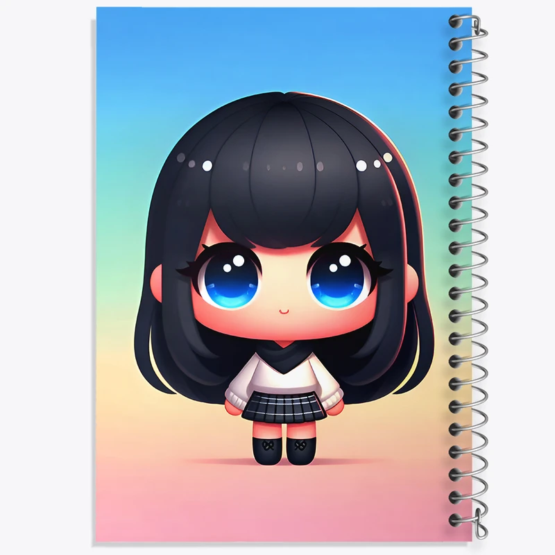 دفتر نقاشی 50 برگ خندالو طرح دخترانه کیوت کد N5976