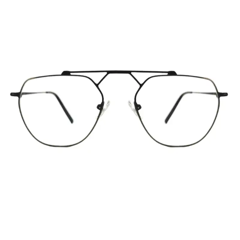 فریم عینک طبی مدل خلبانی استیل کد64