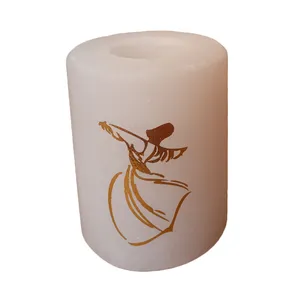 جاشمعی سنگ نمک طرح استوانه مدل رقص سماع 02