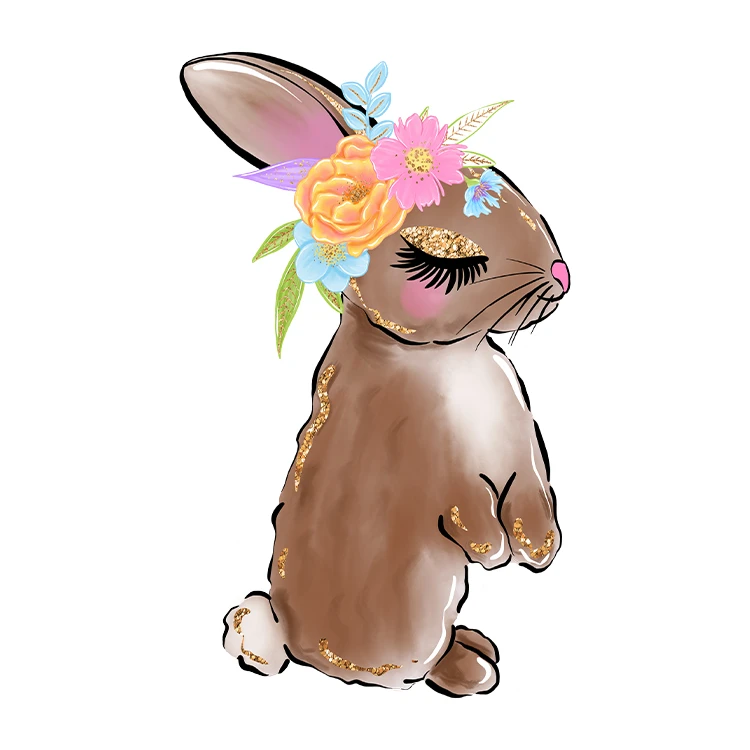 استیکر پارچه و لباس پاد آفرین مدل کارتونی کد S933