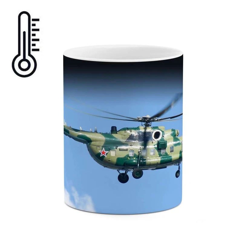 ماگ حرارتی کاکتی مدل هلی کوپتر کد mgh10613