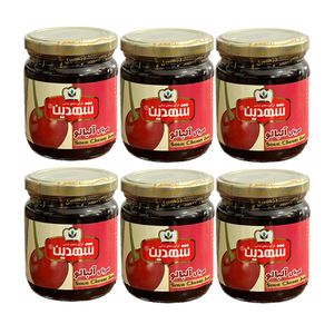 مربا آلبالو شهدین - 200 گرم بسته 6 عددی