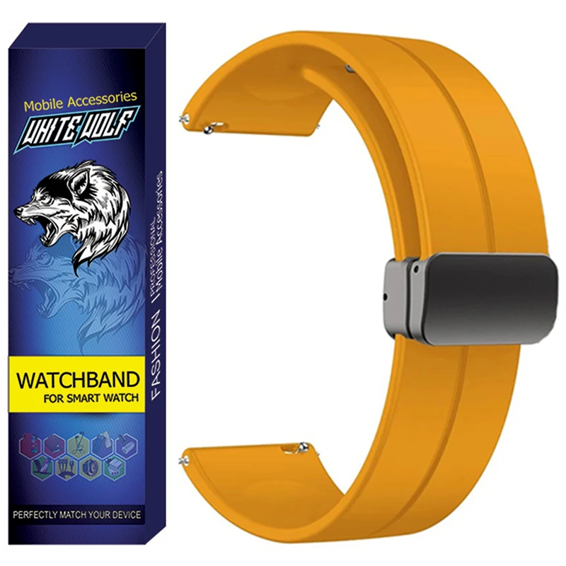 بند وایت ولف مدل WB-MAG مناسب برای ساعت هوشمند شیائومی S1 / S1 Active / S1 GL / 20mm