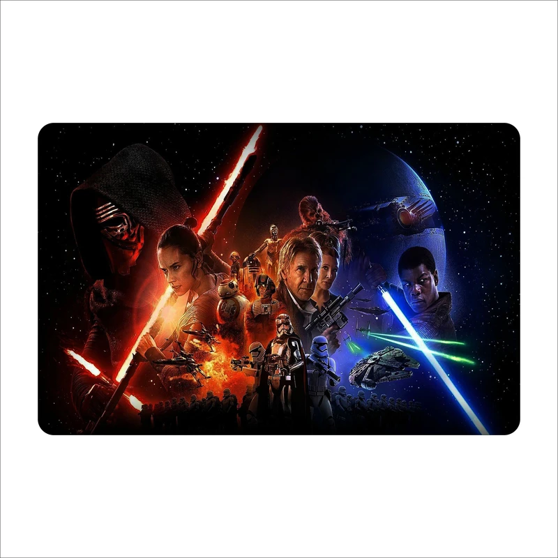 ماوس پد طرح جنگ ستارگان-star wars مدل mpb619