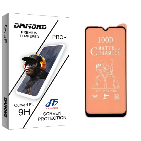 محافظ صفحه نمایش مات جی اف مدل Diamond glass مناسب برای گوشی موبایل شیائومی NOT8 T