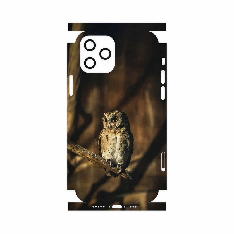 برچسب پوششی ماهوت مدل Owl-FullSkin مناسب برای گوشی موبایل اپل iPhone 12 Pro