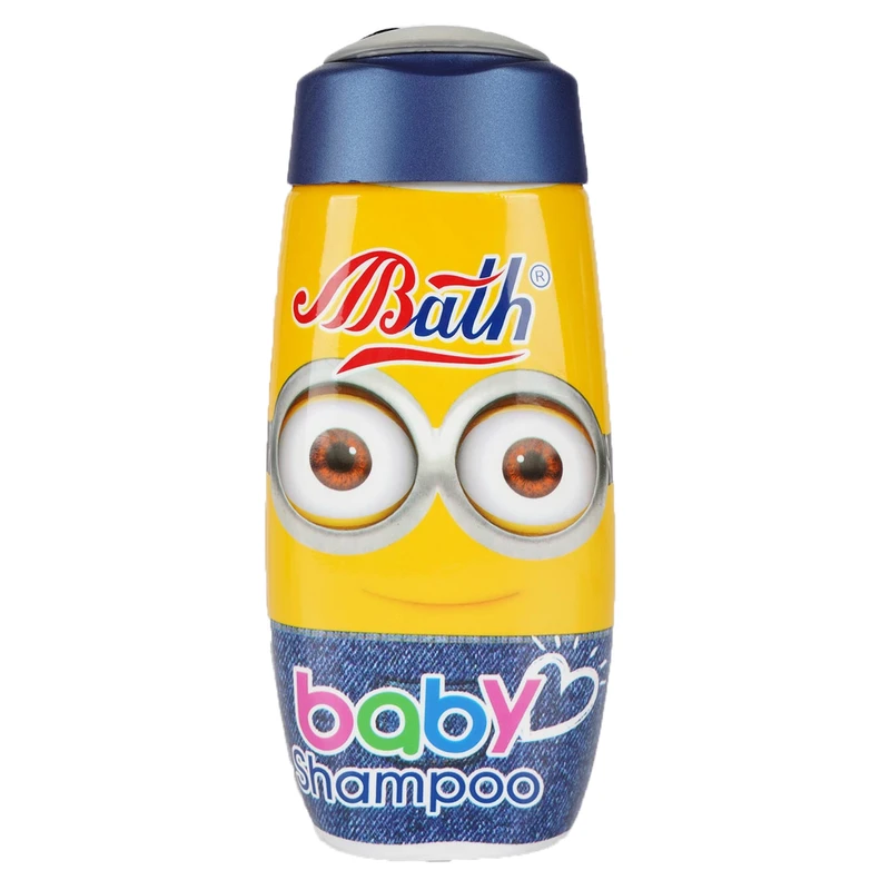 شامپو بچه بس bath مدل مینیون حجم ۲۶۵ میلی لیتر
