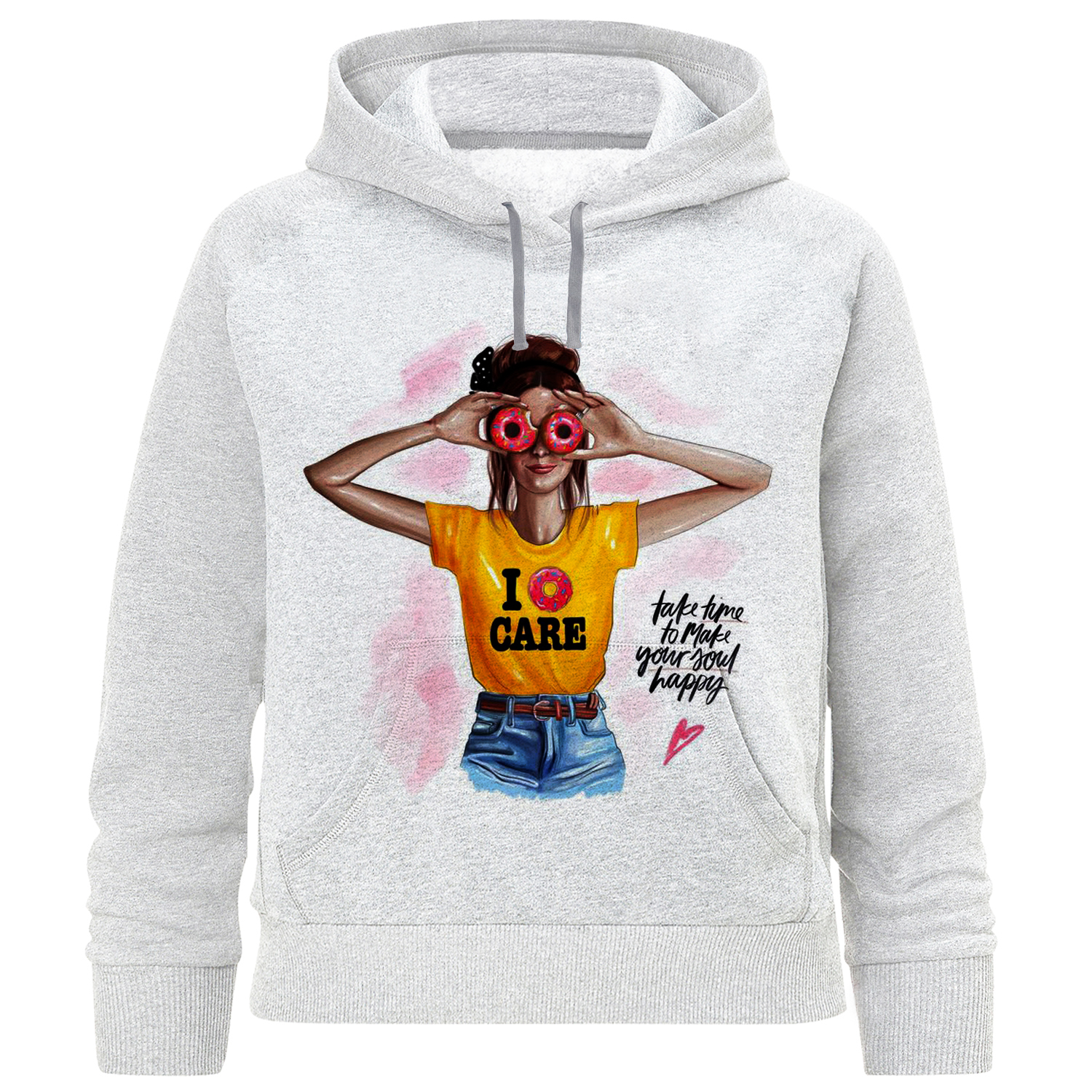 هودی دخترانه مدل دخترک F779