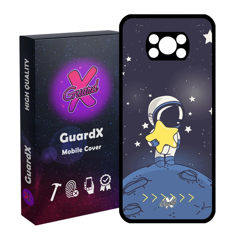 کاور گارد ایکس طرح Galaxy مدل Glass10004 مناسب برای گوشی موبایل شیائومی Poco X3 / Poco X3 NFC