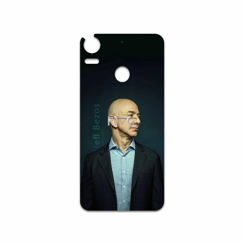 برچسب پوششی ماهوت مدل Jeff Bezos مناسب برای گوشی موبایل اچ تی سی Desire 10 Pro